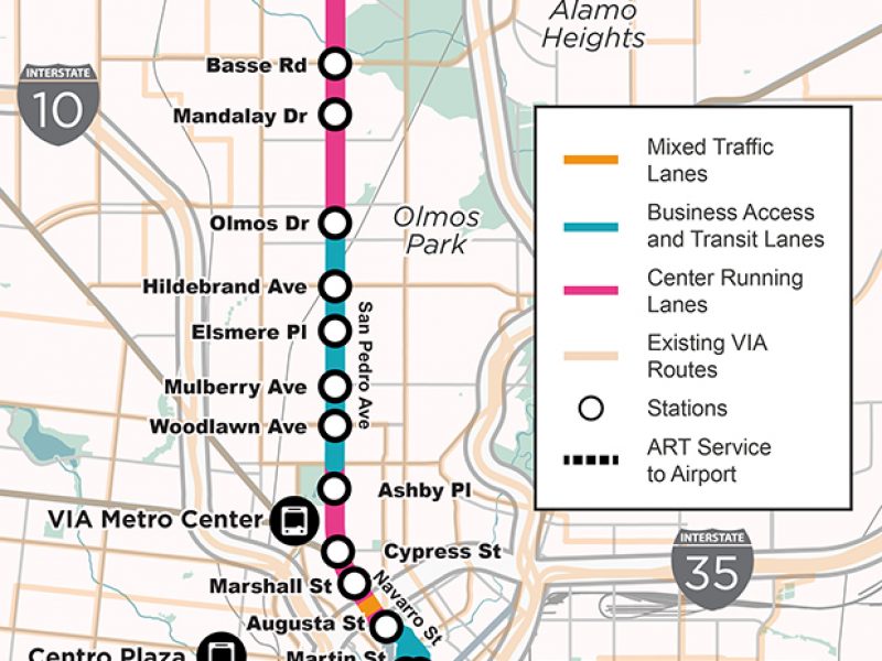 Green Line Corridor Map